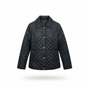 Lauren Ralph Lauren Black Diamond Quilted Barn Jacket